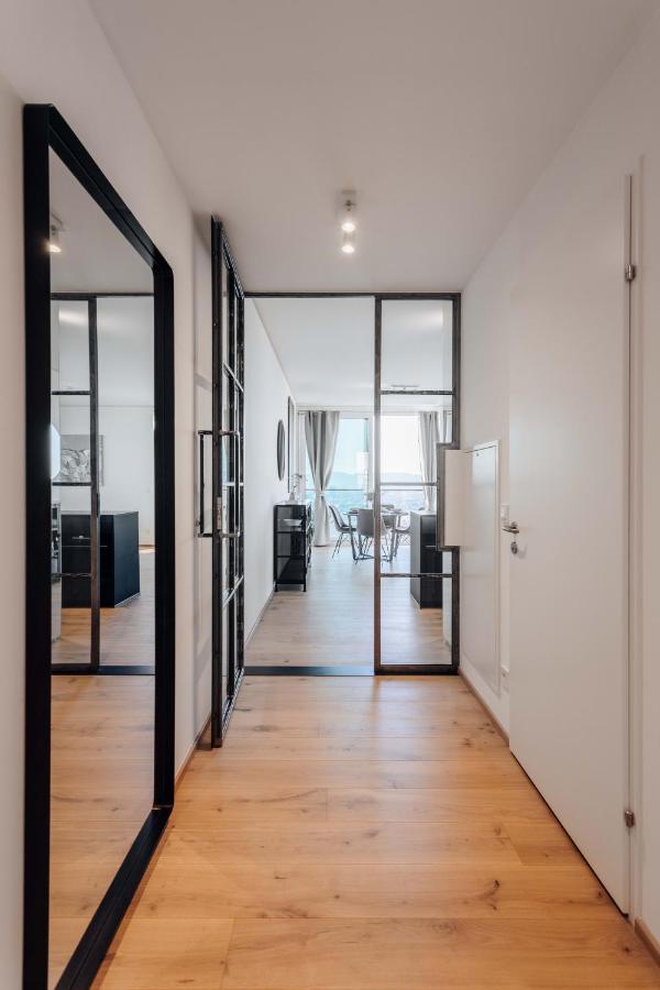 Design Apartment With Amazing View Over Vienna 2 Exterior foto